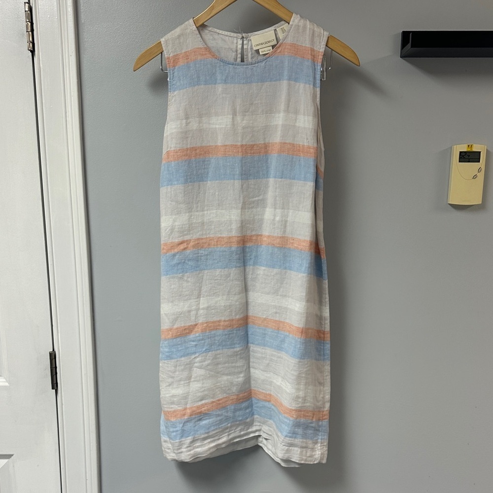 Cynthia Rowley 100% Linen Dress